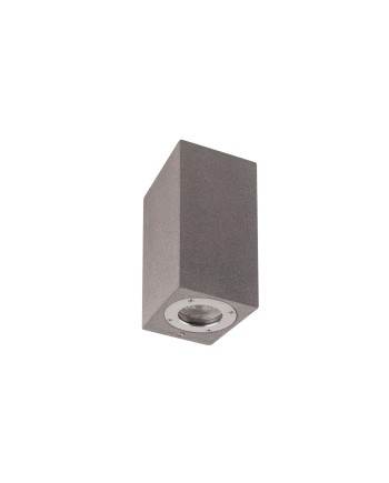 LEVI * APLIQUE EXTERIOR GRIS OSCURO IP65 2L*GU10